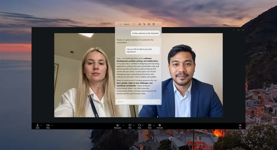 Realtime responses preview